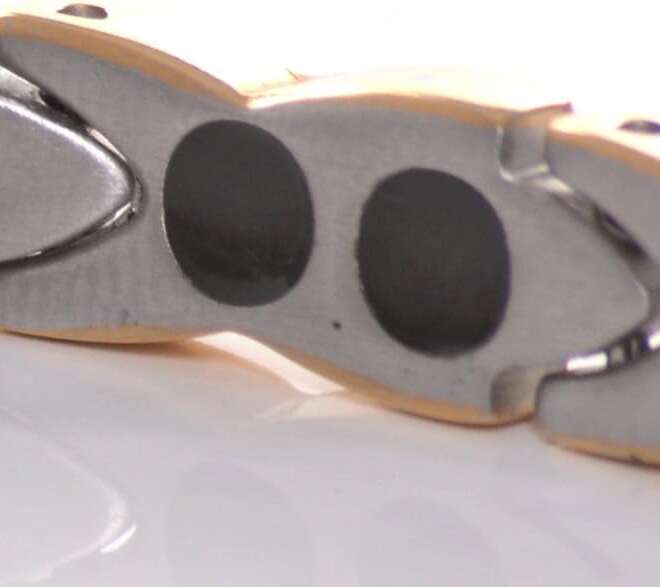 Silver & Gold Titanium Bracelet